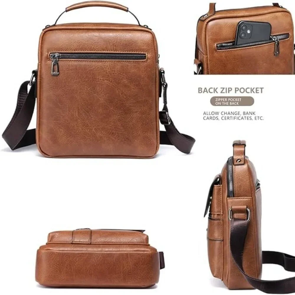 Weixier Small Shoulder Bag Leather Crossbody Purse Satchel NEW